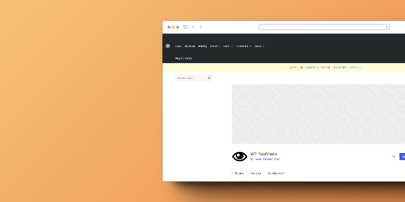 WP-PostViews 瀏覽次數外掛程式