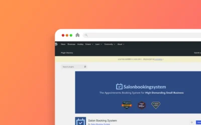 Salon booking system 外掛程式