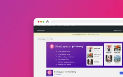 Post Layouts for Gutenberg 外掛程式