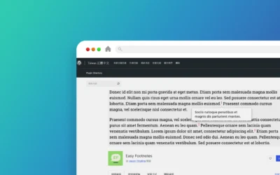 Easy Footnotes 外掛程式