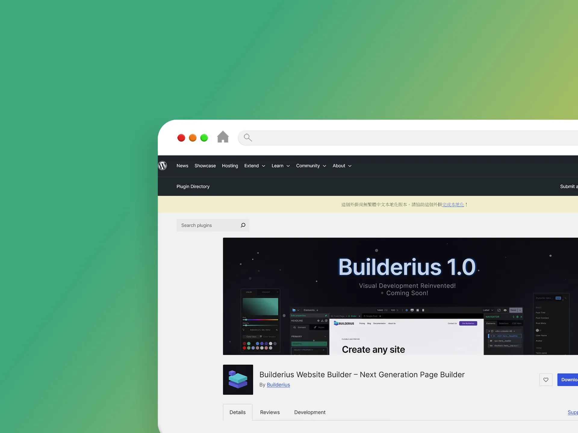 Builderius Website Builder 外掛程式