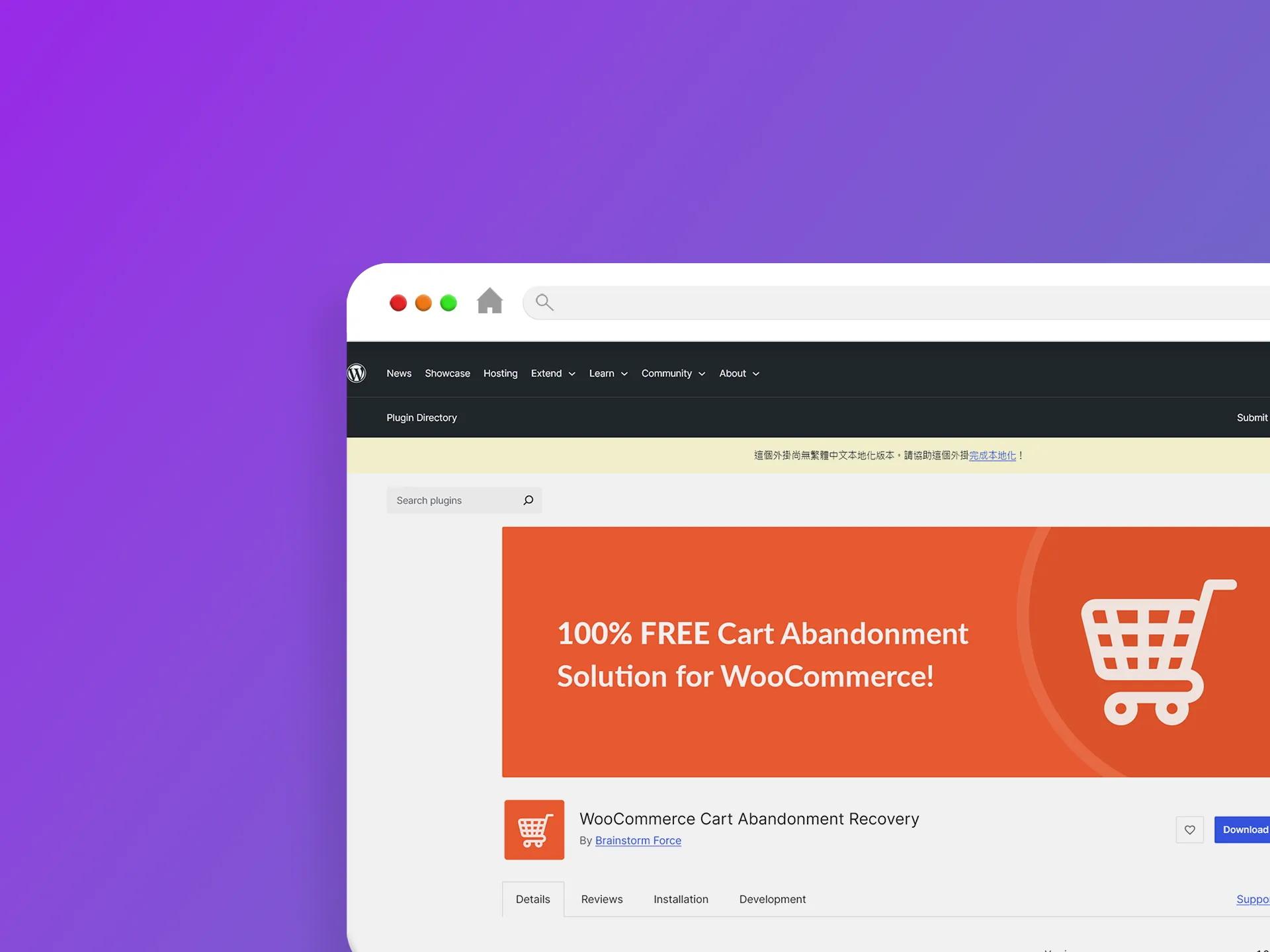 WooCommerce Cart Abandonment Recovery 外掛程式