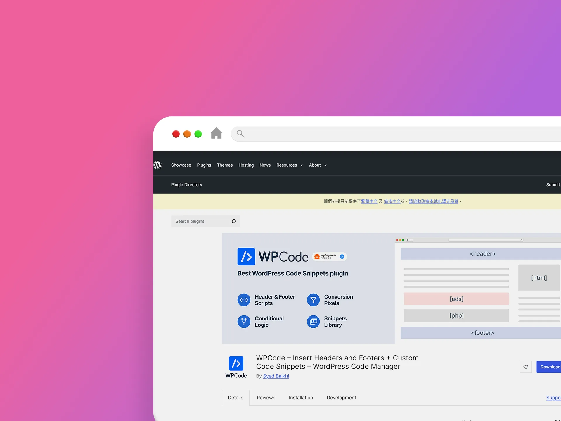 WPCode 外掛程式